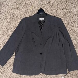 PLUS Grey Calvin Klein Blazer